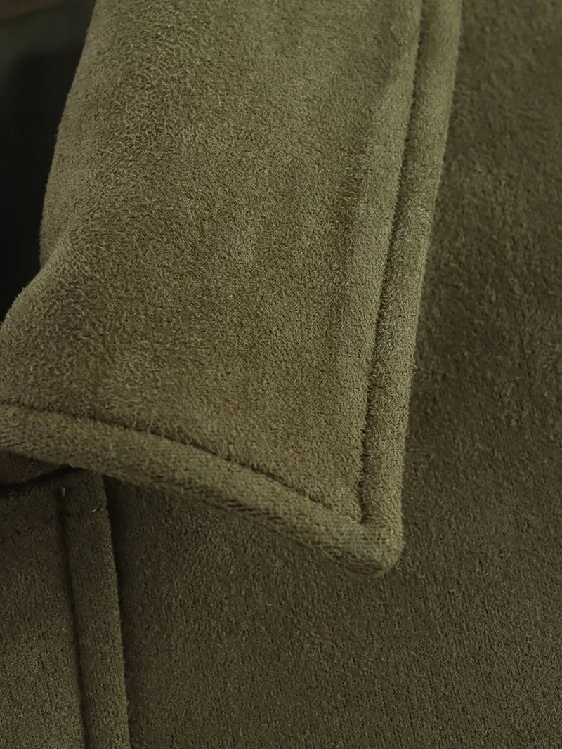 Bomber Femme Vintage – Veste Chic à Col Revers et Manches Longues - Vestico