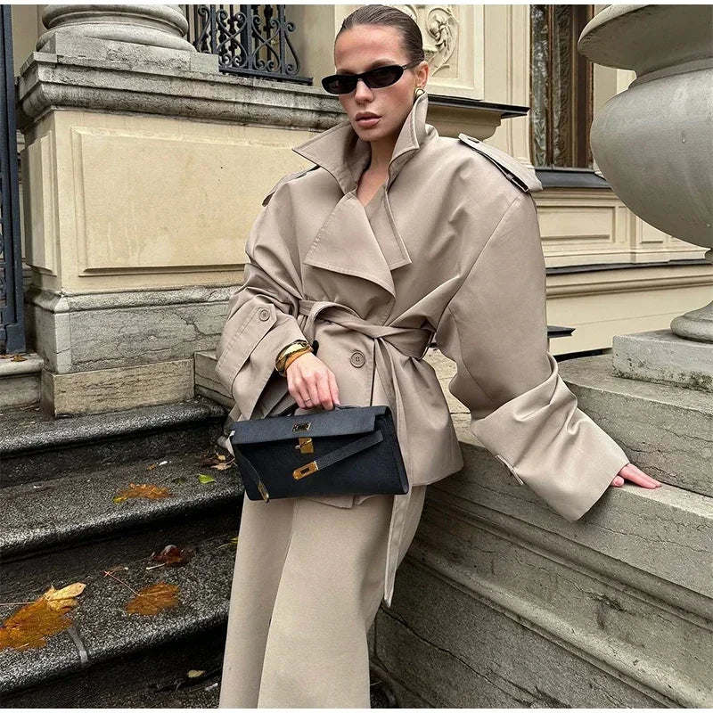Trench Femme Ceinturé – Chic Bureau 2025 - Vestico
