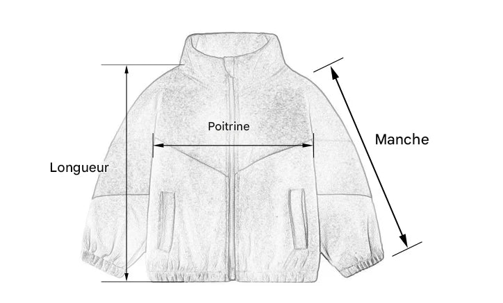 Veste Chaude Garçon à Capuche – Bicolore et Doublée Polaire (7 à 12 ans) - Vestico