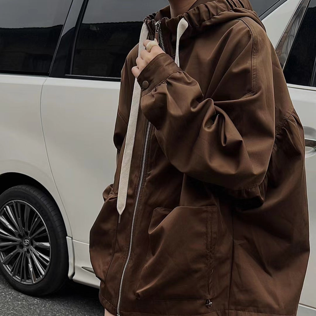 Veste Femme Mi-Longue à Capuche – Coupe Lâche et Polyvalente - Vestico