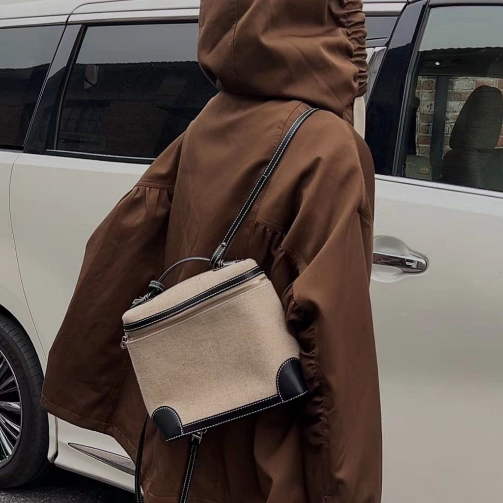 Veste Femme Mi-Longue à Capuche – Coupe Lâche et Polyvalente - Vestico